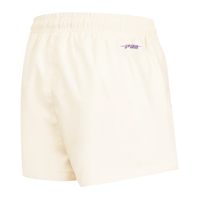 MLB COLORADO ROCKIES TRIPLE TONAL WOMEN'S WOVEN SHORT (EGGSHELL)