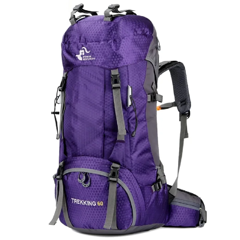 Women's Travel - Friendly Backpack Rain Covers in Transparent Material60L Waterproof Hiking Camping Backpack with Rain Cover, Lightweight Outdoor Sport Travel Daypack for Climbing Touring Women's Travel - Friendly Backpack Rain Covers in Transparent Material60L Waterproof Hiking Camping Backpack with Rain Cover, Lightweight Outdoor Sport Travel Daypack for Climbing Touring
