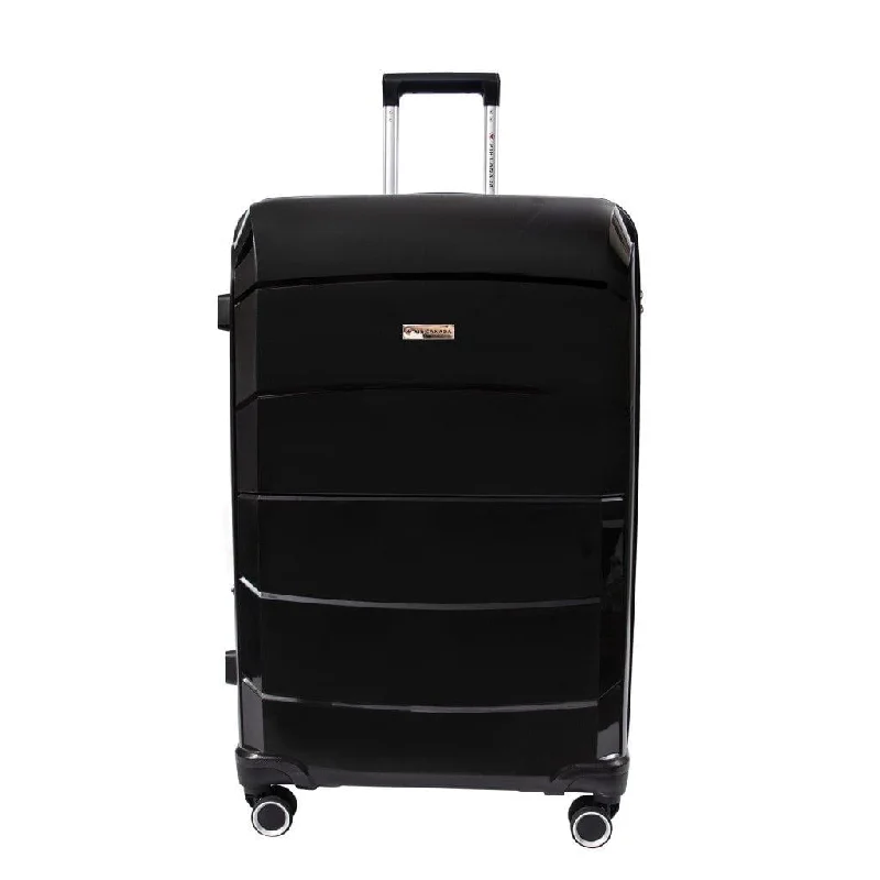 Women's Travel Makeup Bags with Mirror in Pink and BlackAir Canada Optimum Hardside Expandable Large Luggage Women's Travel Makeup Bags with Mirror in Pink and BlackAir Canada Optimum Hardside Expandable Large Luggage