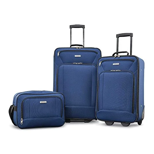 Lightweight luggage tags with personalized names and contact info for easy identificationWaterproof Travel Duffel Bag Covers in Black for Protecting Your LuggageAmerican Tourister Fieldbrook XLT 3 Piece Set Navy