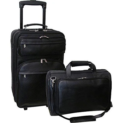 Lightweight luggage tags with personalized names and contact info for easy identificationWaterproof Travel Duffel Bag Covers in Black for Protecting Your LuggageAmeriLeather Leather 2 Pc. Carry-On Set (Black)
