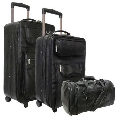 Earplugs and eye masks set for a good sleep during long - haul flightsHanging Travel Toiletry Bags with Multiple Pockets in TealAmeriLeather Leather 3 Pc. Set Traveler (Black)