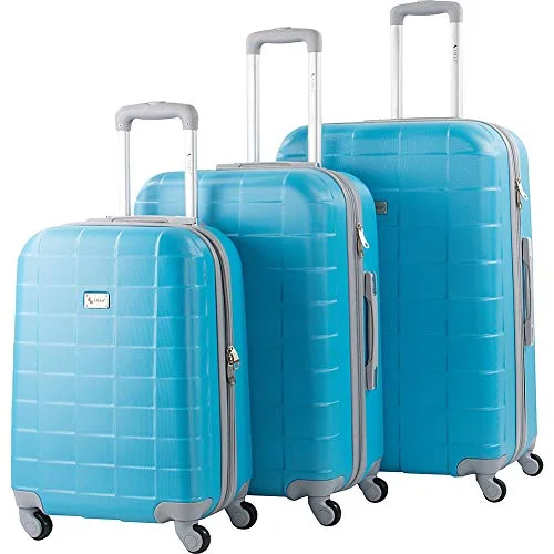 Suitcase wheels replacement kits for smooth rolling after long - term useCompact Travel Umbrella Pouches in Navy Blue for Easy StorageAMKA Palette Hardside 3-Piece Expandable Spinner Upright Luggage Set-Turquoise