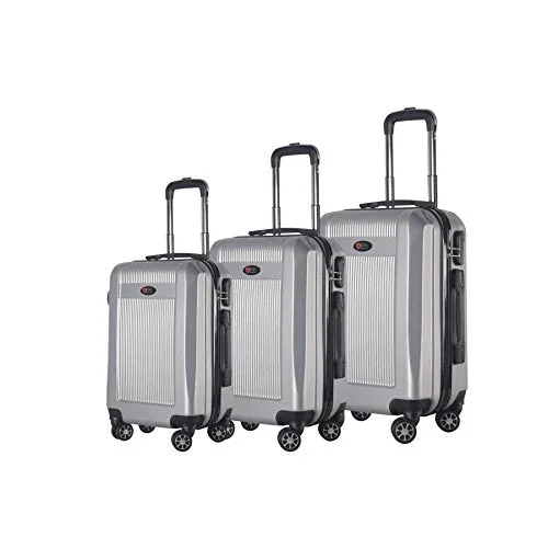 Waterproof Travel Duffel Bag Covers in Black for Protecting Your LuggageBRIO Luggage 3-Piece Hardside Spinner Luggage Set Silver Waterproof Travel Duffel Bag Covers in Black for Protecting Your LuggageBRIO Luggage 3-Piece Hardside Spinner Luggage Set Silver