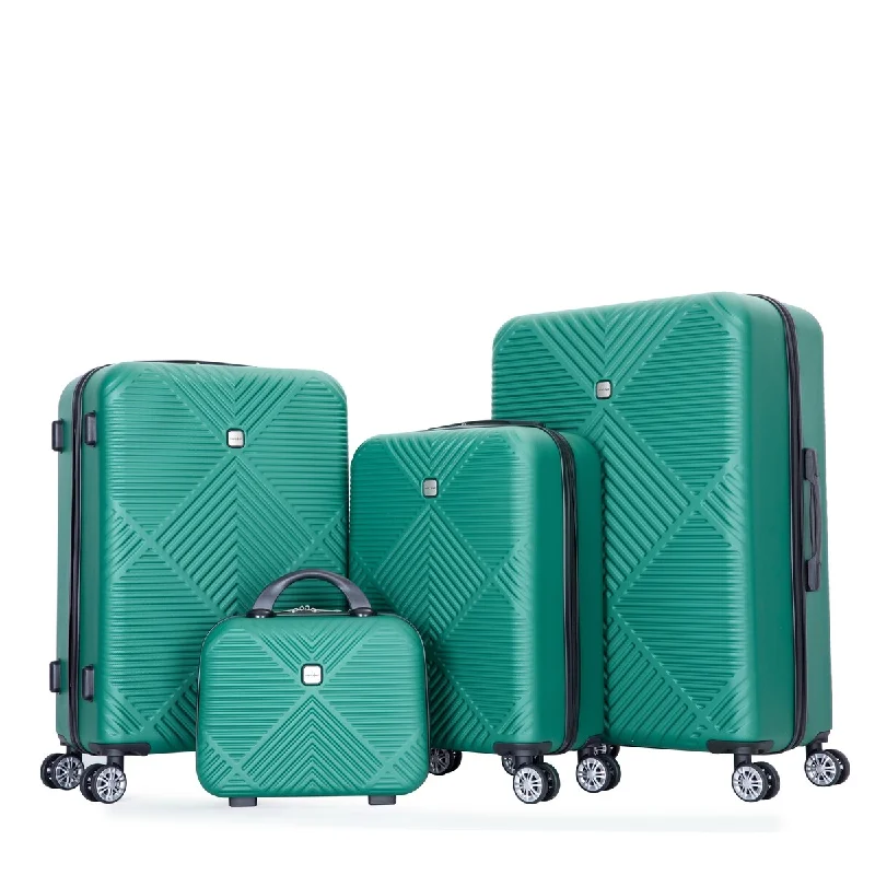 4pcs - Dark Green