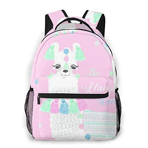 Compression Packing Cubes in Black and White for Saving Luggage SpaceCasual Backpack,Cute Cartoon Llama Alpaca Graphic Design,Business Daypack Schoolbag For Men Women Teen Compression Packing Cubes in Black and White for Saving Luggage SpaceCasual Backpack,Cute Cartoon Llama Alpaca Graphic Design,Business Daypack Schoolbag For Men Women Teen