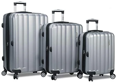 Luggage straps with buckle closures to secure overstuffed bagsDetachable Travel Bag Shoulder Straps in Beige with Cushioned PadsCOMTEARISTO-DEJUNO 3 Pcs Luggage Set Hardside Travel Spinner Suitcase ABS Globalway-DJ-608 (SILVER) Luggage straps with buckle closures to secure overstuffed bagsDetachable Travel Bag Shoulder Straps in Beige with Cushioned PadsCOMTEARISTO-DEJUNO 3 Pcs Luggage Set Hardside Travel Spinner Suitcase ABS Globalway-DJ-608 (SILVER)