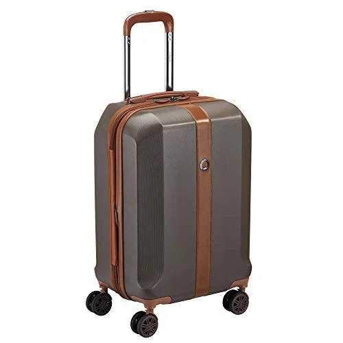 Luggage straps with buckle closures to secure overstuffed bagsDetachable Travel Bag Shoulder Straps in Beige with Cushioned PadsDELSEY Paris 40314880506 First Class Expandable Luggage with Spinner Wheels, Chocolate, Carry-On 21-Inch