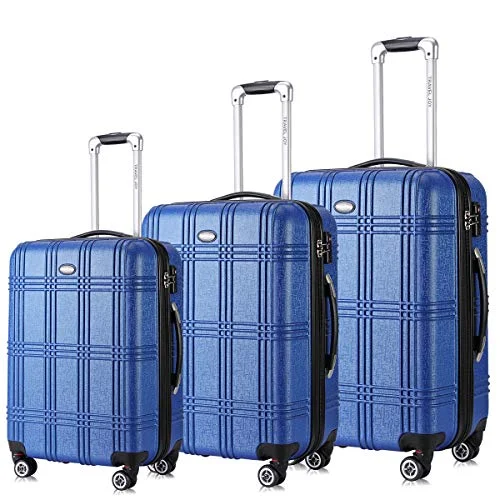 Lightweight luggage tags with personalized names and contact info for easy identificationWaterproof Travel Duffel Bag Covers in Black for Protecting Your LuggageExpandable Spinner Luggage Set,TSA lightweight Hardside Luggage Sets, 20" 24"28 inches Luggage