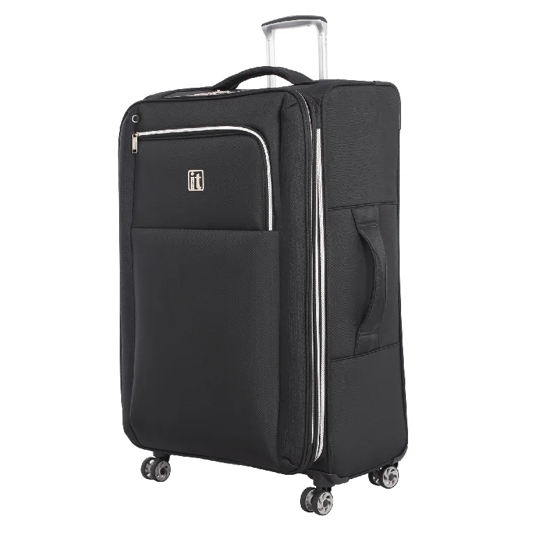 Leather luggage handles for a comfortable and stylish gripFoldable Travel Laundry Bags in Floral Print for Keeping Clothes OrganizedMegalite Weave II 32" Spinner Carry-On Luggage
