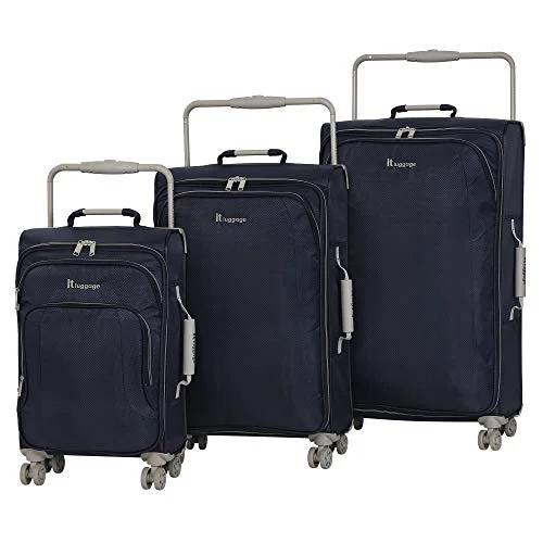 Travel document holders with multiple slots for passports and ticketsWomen's Travel Makeup Bags with Mirror in Pink and BlackIT Luggage World's Lightest 8 Wheel 3 Piece Set, Magnet With Cobblestone Trim Travel document holders with multiple slots for passports and ticketsWomen's Travel Makeup Bags with Mirror in Pink and BlackIT Luggage World's Lightest 8 Wheel 3 Piece Set, Magnet With Cobblestone Trim