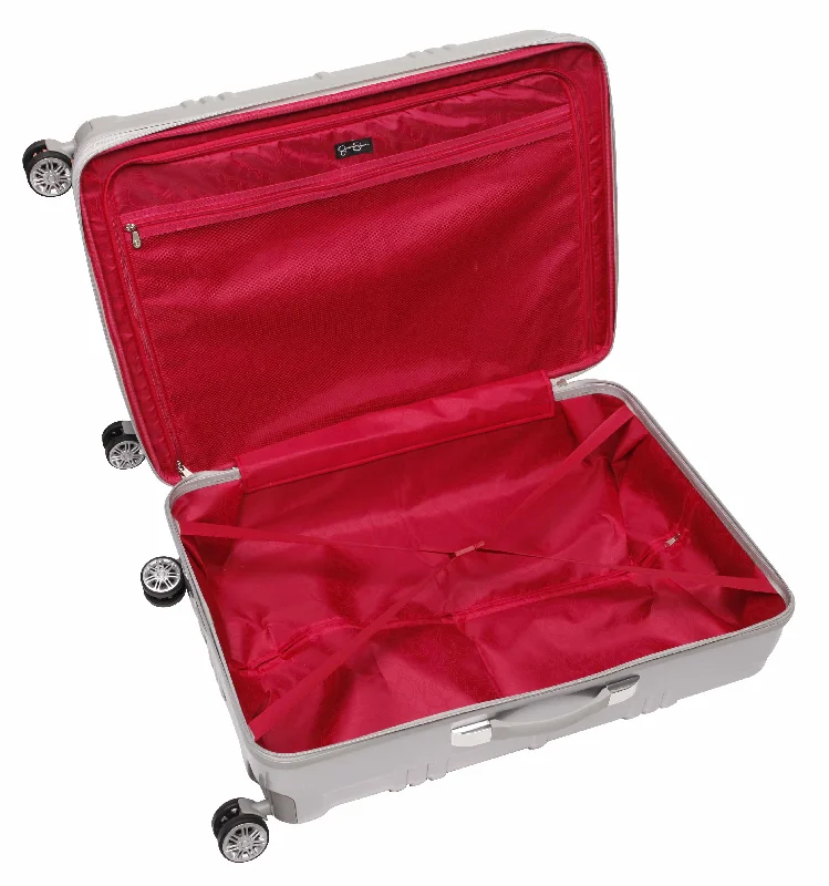 Earplugs and eye masks set for a good sleep during long - haul flightsHanging Travel Toiletry Bags with Multiple Pockets in TealJewel Plaid 20" -Wheel Carry-On Luggage