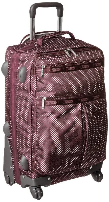 Burgundy Pin Dot Tr