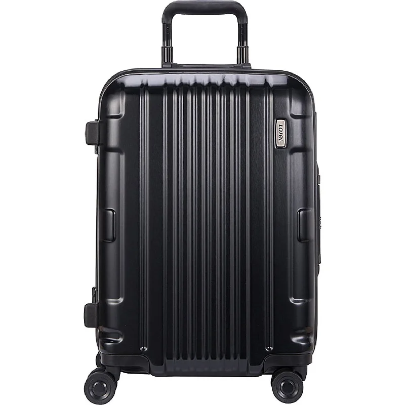 Travel Jewelry Organizers in Velvet with Multiple Compartments in PurpleKozmos Frame Small Carry-On Upright Hardside Spinner