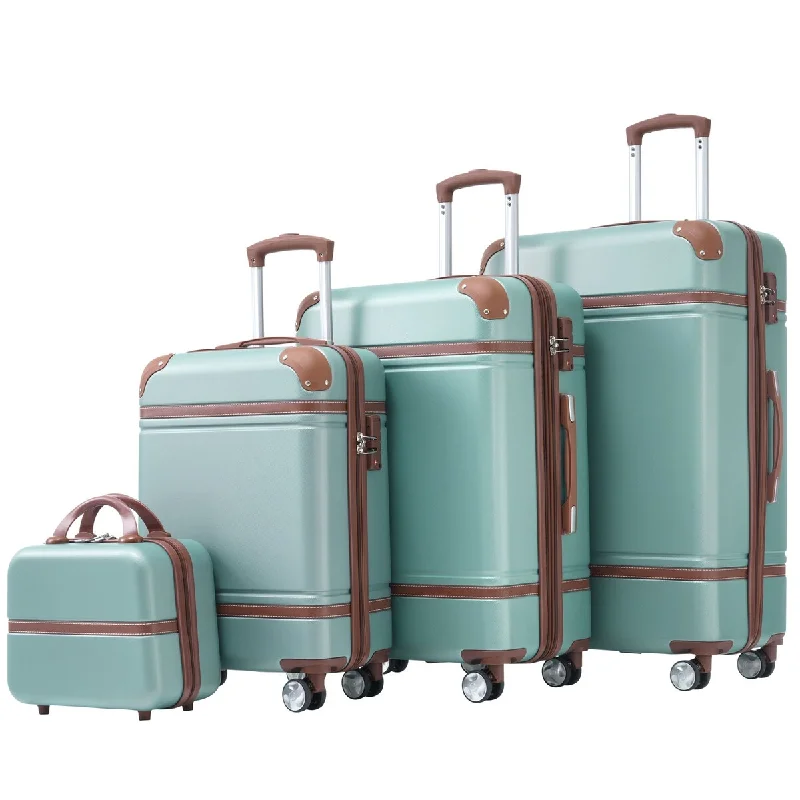 TSA-approved combination locks for luggage security during international travelLuggage 4 Piece Set Suitcase Spinner Hardshell Lightweight TSA Lock TSA-approved combination locks for luggage security during international travelLuggage 4 Piece Set Suitcase Spinner Hardshell Lightweight TSA Lock