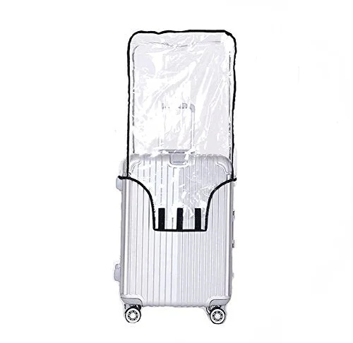 Foldable Travel Laundry Bags in Floral Print for Keeping Clothes OrganizedLuggage Protector Suitcase Cover PVC Waterproof Travel Suitcase Fits Most 20" to 30"(20")
