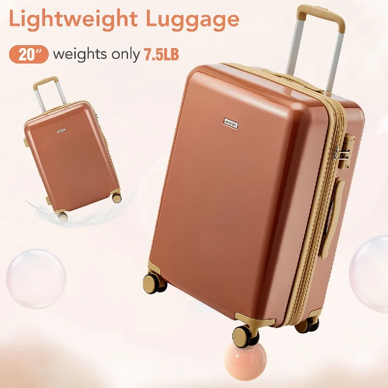 Lightweight luggage tags with personalized names and contact info for easy identificationWaterproof Travel Duffel Bag Covers in Black for Protecting Your LuggageOrange Smooth Luggage Sets 3 Piece Carry On Luggages with 210D Lning and 360° Silent Dual Wheels for Travel, Business