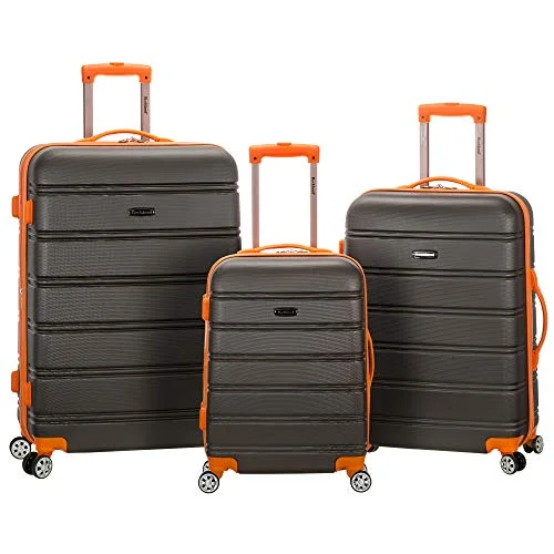 Charging station travel adapters with multiple USB ports for powering devices on the goTravel Shoe Bags in Polyester with Ventilation Holes in KhakiRockland Melbourne 3 Pc Abs Luggage Set, Charcoal