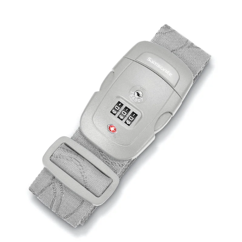 Travel Bag ID Card Holders in Clear Vinyl with LanyardsSamsonite 3 Dial TSA Luggage Strap