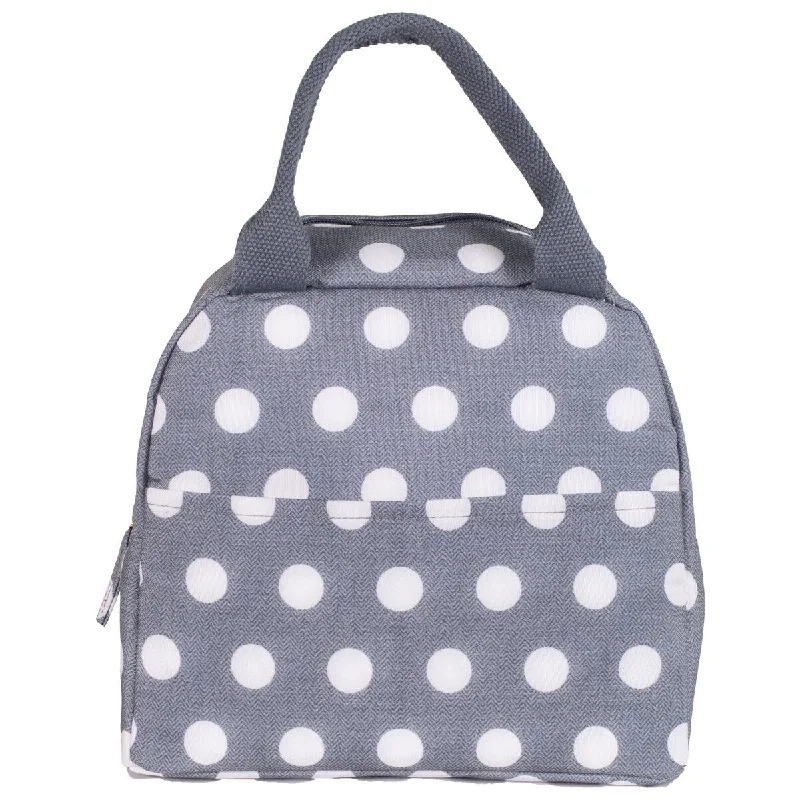 Blue Textured Large Dots