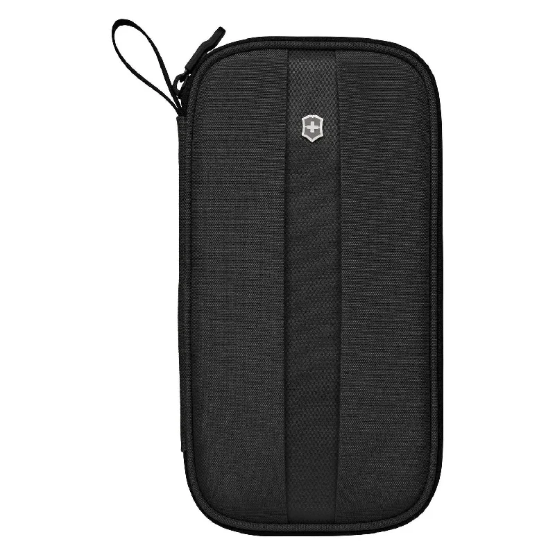 Earplugs and eye masks set for a good sleep during long - haul flightsHanging Travel Toiletry Bags with Multiple Pockets in TealVictorinox Swiss Army Travel Accessories 5.0 Travel Organizer With RFID Protection