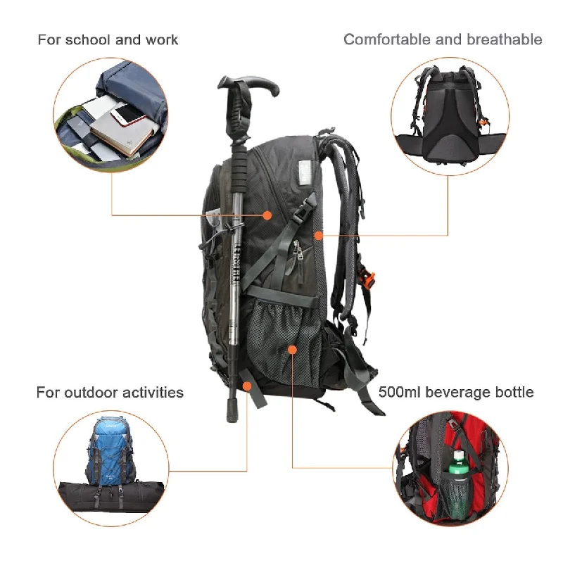 Lightweight luggage tags with personalized names and contact info for easy identificationWaterproof Travel Duffel Bag Covers in Black for Protecting Your LuggageWaterproof Hiking Backpack for Men and Women, Lightweight Day Pack for Travel Camping