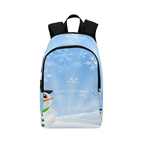 Luggage straps with buckle closures to secure overstuffed bagsDetachable Travel Bag Shoulder Straps in Beige with Cushioned PadsYPink Illustration of A Christmas Snowman Scene with TRE Casual Daypack Travel Bag College School Backpack for Mens and Women Luggage straps with buckle closures to secure overstuffed bagsDetachable Travel Bag Shoulder Straps in Beige with Cushioned PadsYPink Illustration of A Christmas Snowman Scene with TRE Casual Daypack Travel Bag College School Backpack for Mens and Women