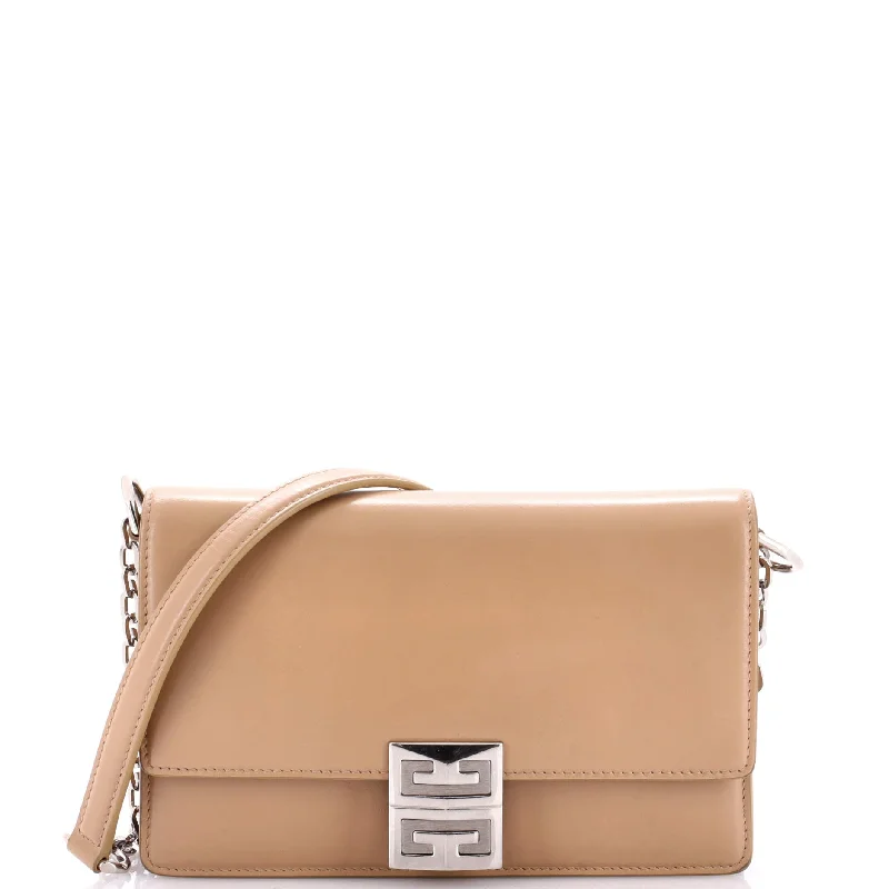 Colorful women's money clip for a pop of style​4G Wallet on Chain Leather