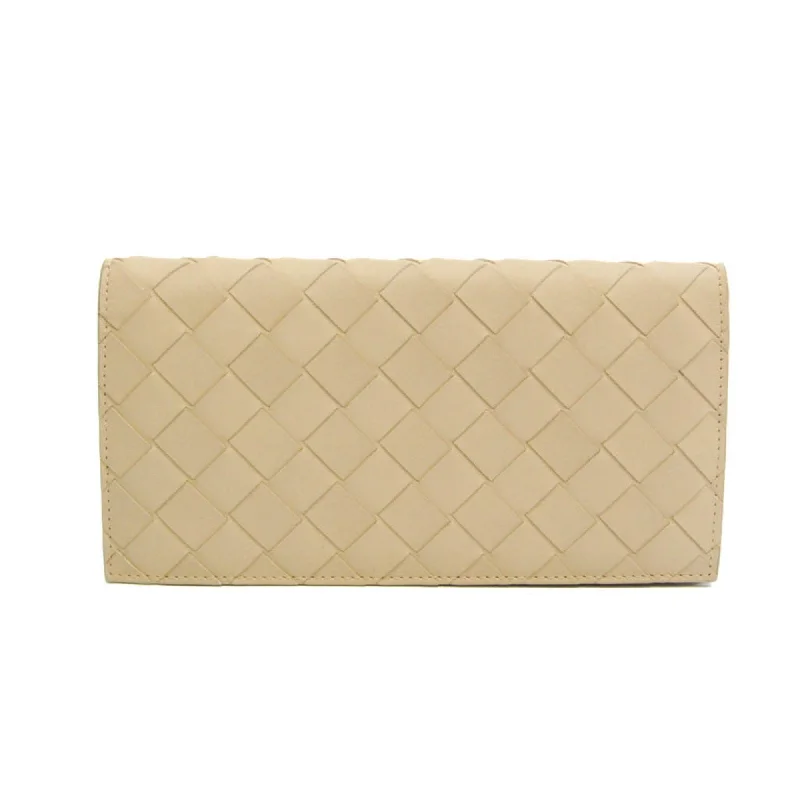 Lightweight women's money clip for everyday use​Bottega Veneta Intrecciato  Leather Wallet  (Pre-Owned)