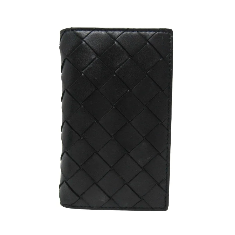 Stylish women's money clip for business meetings​Bottega Veneta Intrecciato  Leather Wallet  (Pre-Owned)