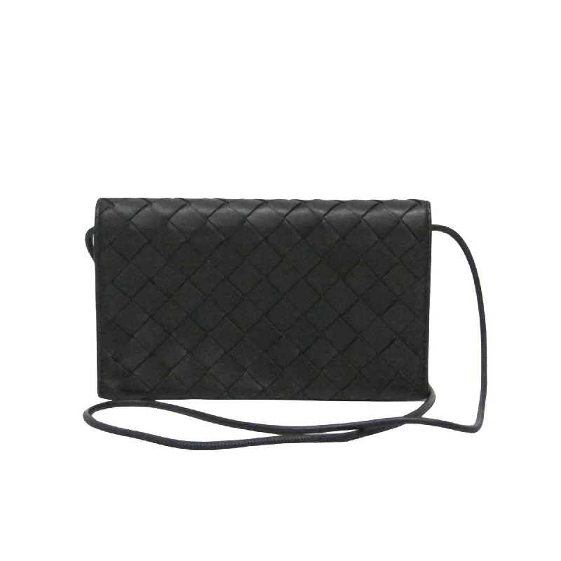 Women's money clip with a quilted textureBottega Veneta Intrecciato Leather Wallet (Pre-Owned) Women's money clip with a quilted textureBottega Veneta Intrecciato Leather Wallet (Pre-Owned)