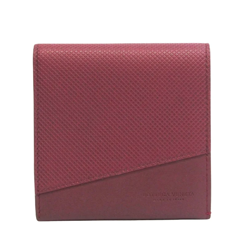 Women's money clip with a keychain attachment​Bottega Veneta  Leather Wallet  (Pre-Owned)
