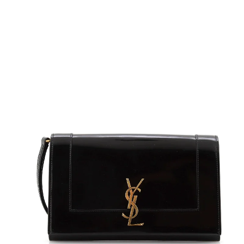 Women's money clip with a double - sided designCassandre Flap Wristlet Pouch Patent Women's money clip with a double - sided designCassandre Flap Wristlet Pouch Patent