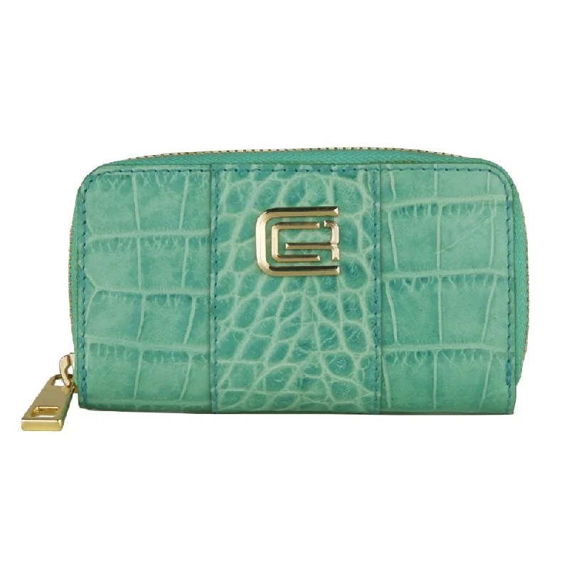 Women's money clip with a scalloped edge​Cavalli Class Chic  Leather Women's Keyholder