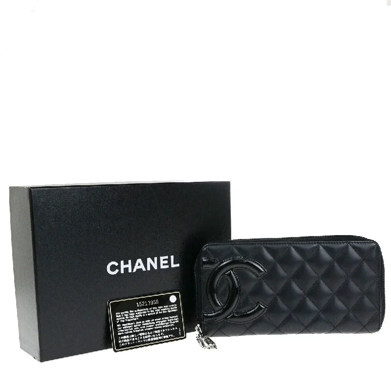 Colorful women's money clip for a pop of styleChanel Cambon Leather Wallet (Pre-Owned) Colorful women's money clip for a pop of styleChanel Cambon Leather Wallet (Pre-Owned)