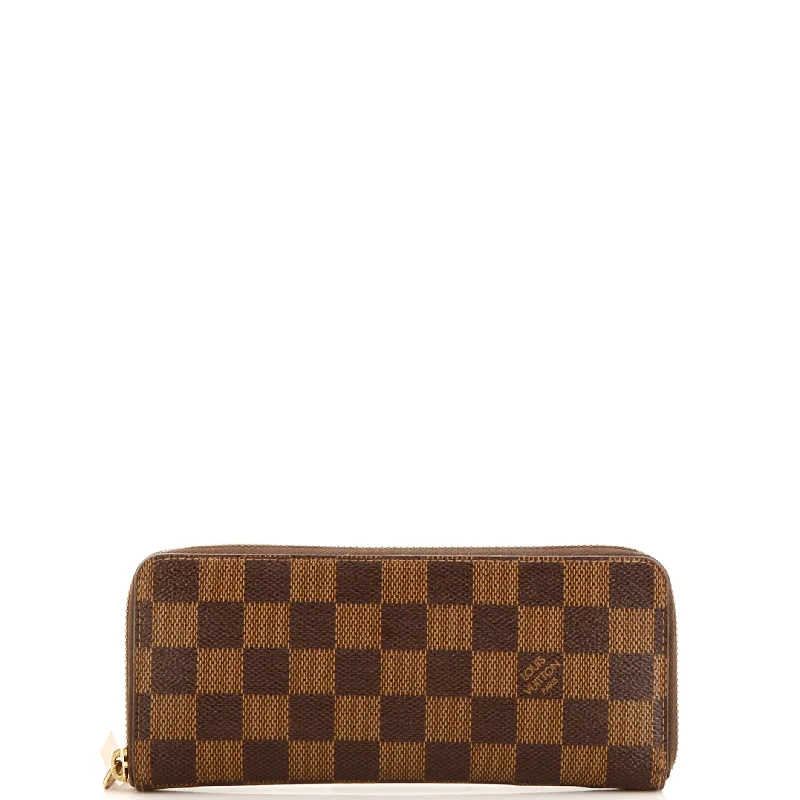 Women's money clip for left - handed users​Clemence Wallet Damier