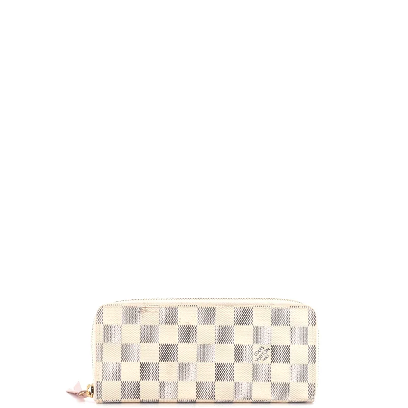 Women's money clip in a trendy geometric shape​Clemence Wallet Damier