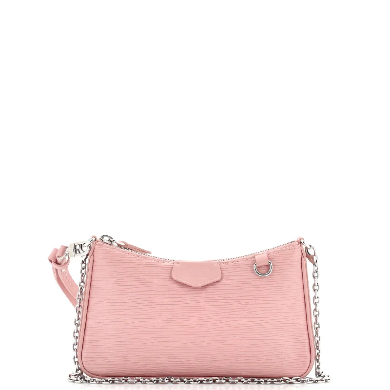 Women's money clip for a statement accessory look​Easy Pouch on Strap Epi Leather
