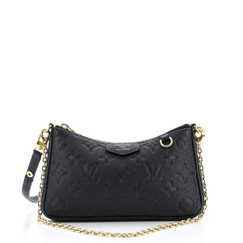 Women's money clip for travel - easy to carry​Easy Pouch on Strap Monogram Empreinte Leather