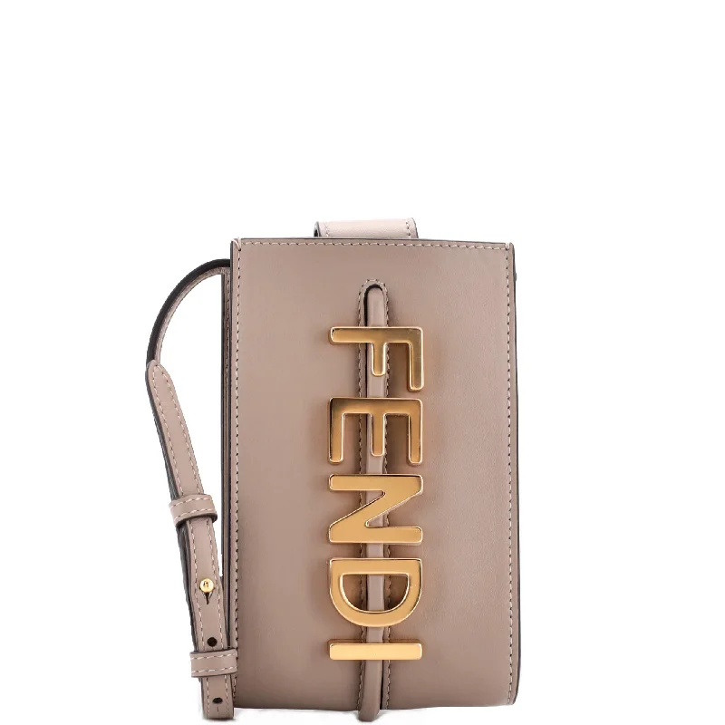 Women's money clip for the modern bohemian style​Fendigraphy Phone Pouch Leather