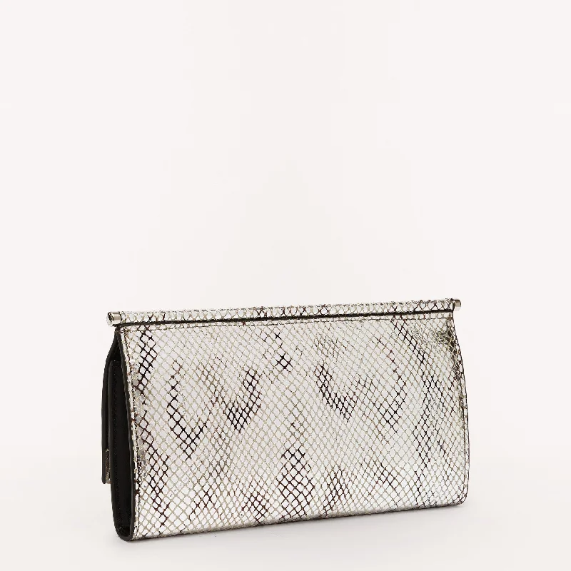 Women's money clip with a keychain attachment​Furla Furla Ninfa Continental Wallet Xl