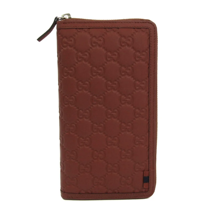 Women's leather money clip with embossed design​Gucci Guccissima  Leather Wallet  (Pre-Owned)