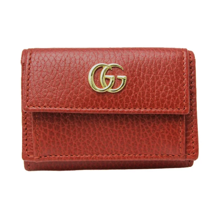 Women's money clip for left - handed usersGucci Marmont Leather Wallet (Pre-Owned) Women's money clip for left - handed usersGucci Marmont Leather Wallet (Pre-Owned)