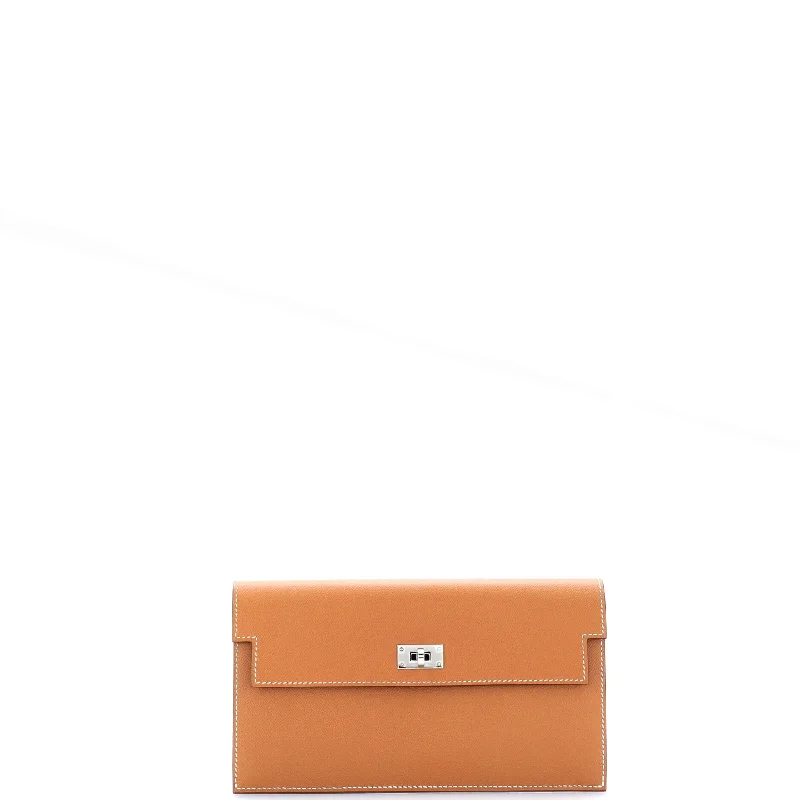 Stylish women's money clip for business meetings​Kelly Pocket Wallet Madame Long