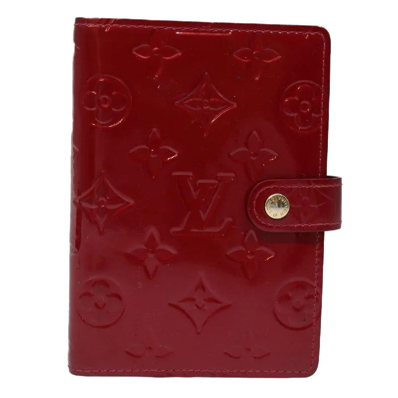 Women's money clip with a fingerprint - resistant finishLouis Vuitton Agenda Cover Patent Leather Wallet (Pre-Owned) Women's money clip with a fingerprint - resistant finishLouis Vuitton Agenda Cover Patent Leather Wallet (Pre-Owned)