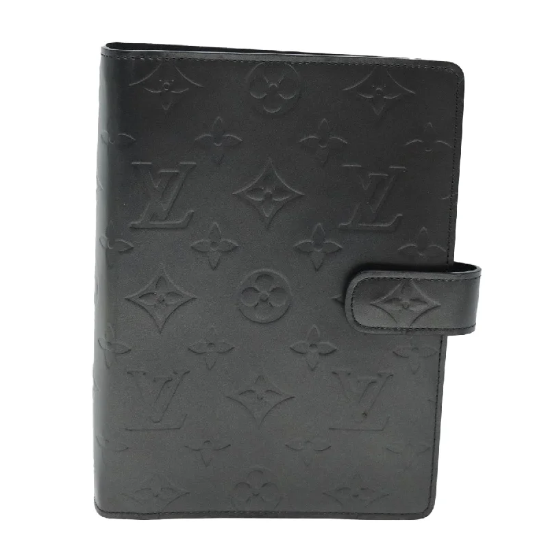 Women's money clip in a trendy geometric shape​Louis Vuitton Agenda Mm  Canvas Wallet  (Pre-Owned)
