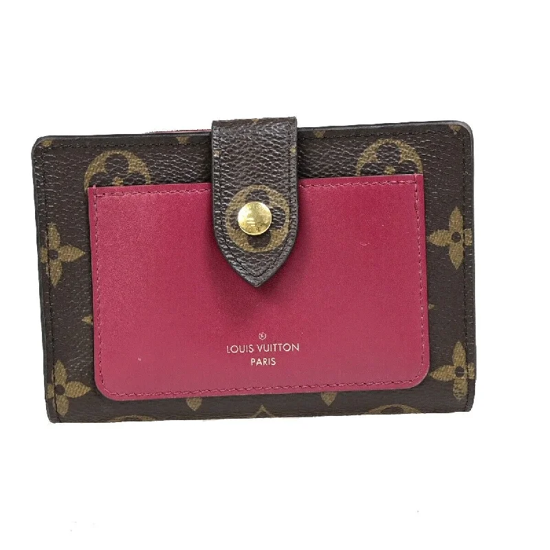 Women's money clip with a transparent acrylic design​Louis Vuitton Juliette  Canvas Wallet  (Pre-Owned)