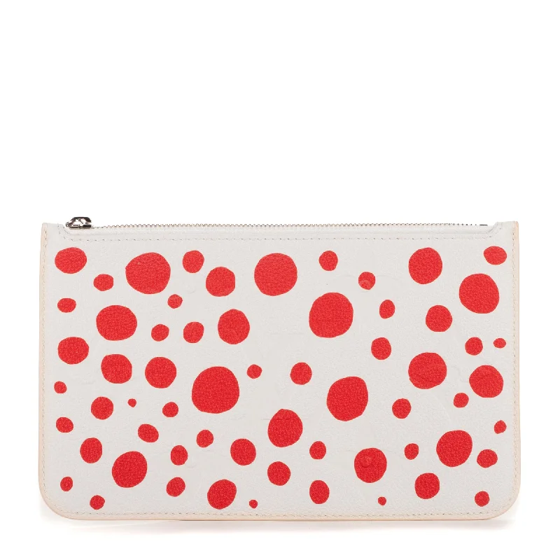 Women's money clip in a pastel color palette​Ltd. Ed. Yayoi Kusama Infinity Dots Neverfull Pouch