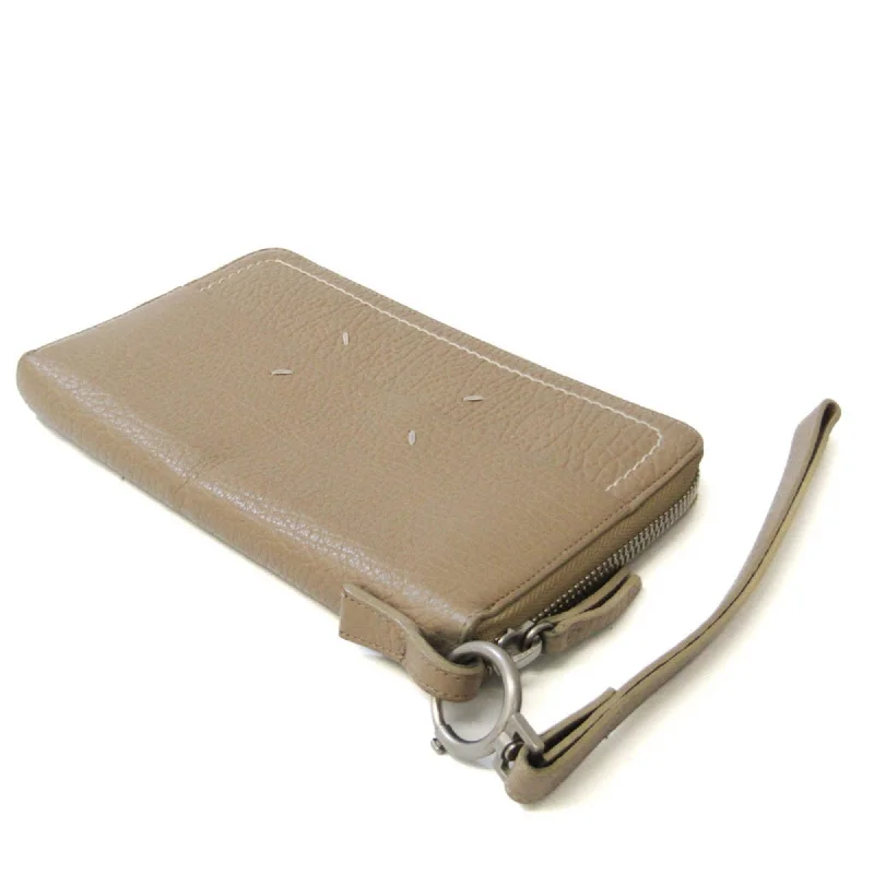 Women's money clip in a metallic sheen finishMaison Martin Margiela Leather Wallet (Pre-Owned) Women's money clip in a metallic sheen finishMaison Martin Margiela Leather Wallet (Pre-Owned)