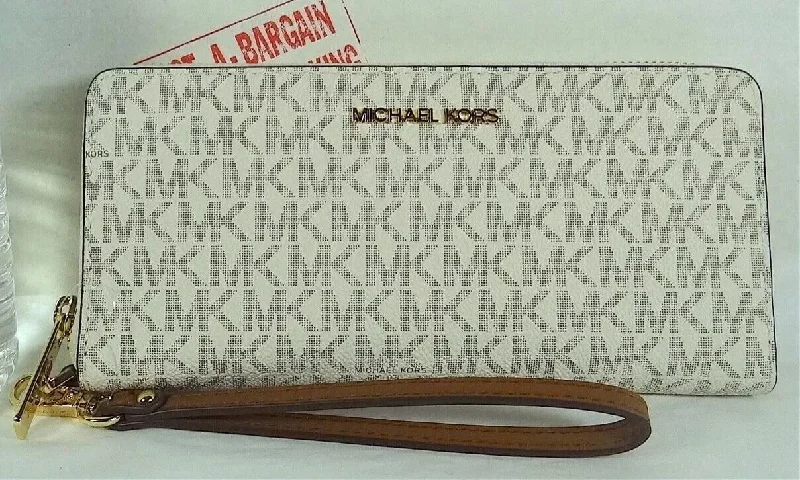 Sparkly women's money clip with rhinestonesMichael Kors Jet Set Travel ivory Signature PVC Continental Wallet Wristlet Sparkly women's money clip with rhinestonesMichael Kors Jet Set Travel ivory Signature PVC Continental Wallet Wristlet